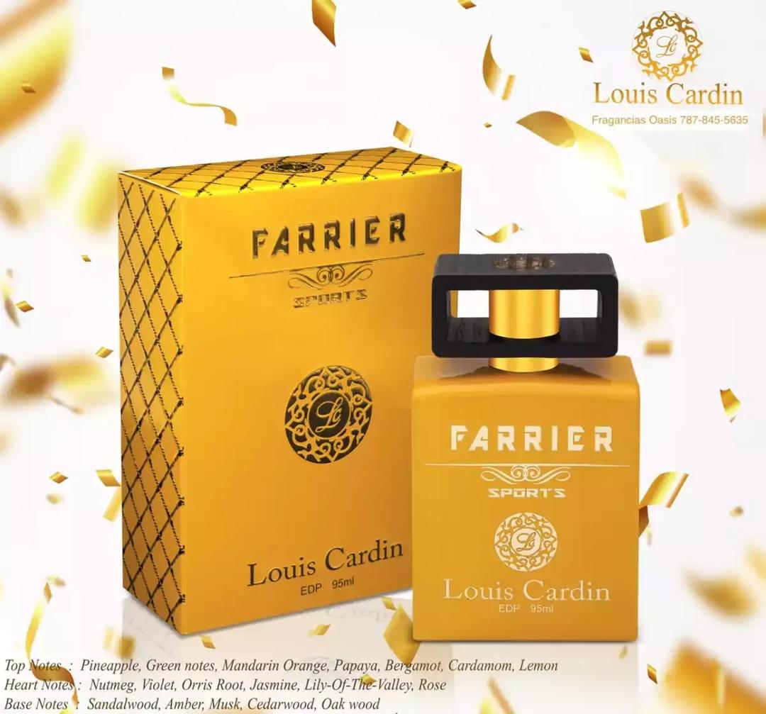 Louis Cardin Farrier Sports Perfume 95ml Yellow Bottle