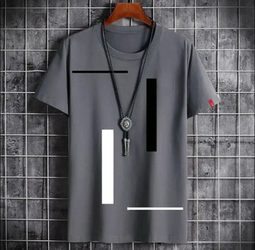 1 Pc Men's Cotton Printed T-Shirt