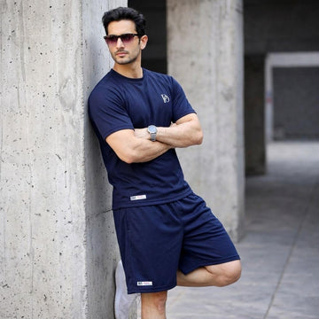 🏆 Premium Sportswear 2-Piece Set | BLACK & BLUE 🔥 | Rs. 5,000 ❌ Rs. 3,680 ✅